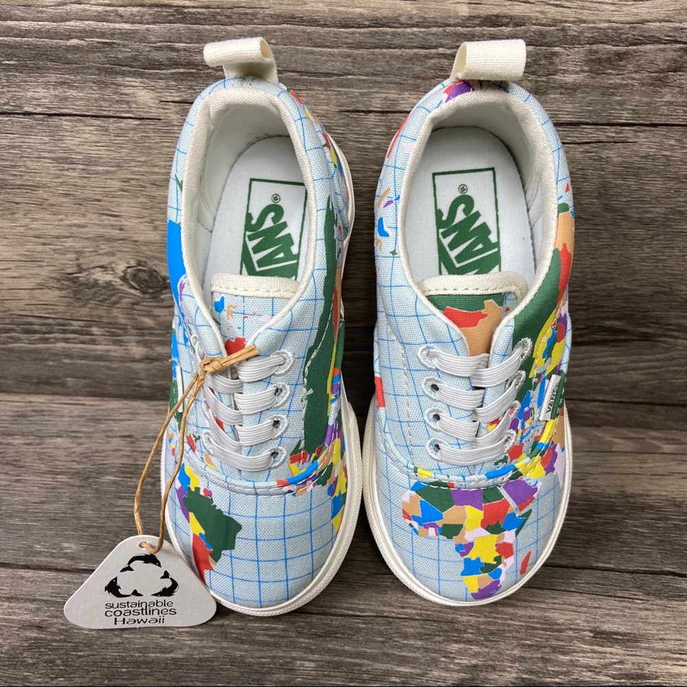 NEW Vans Toddler ‘Save Our Planet’ Era Tennis Shoe - Picture 5 of 9